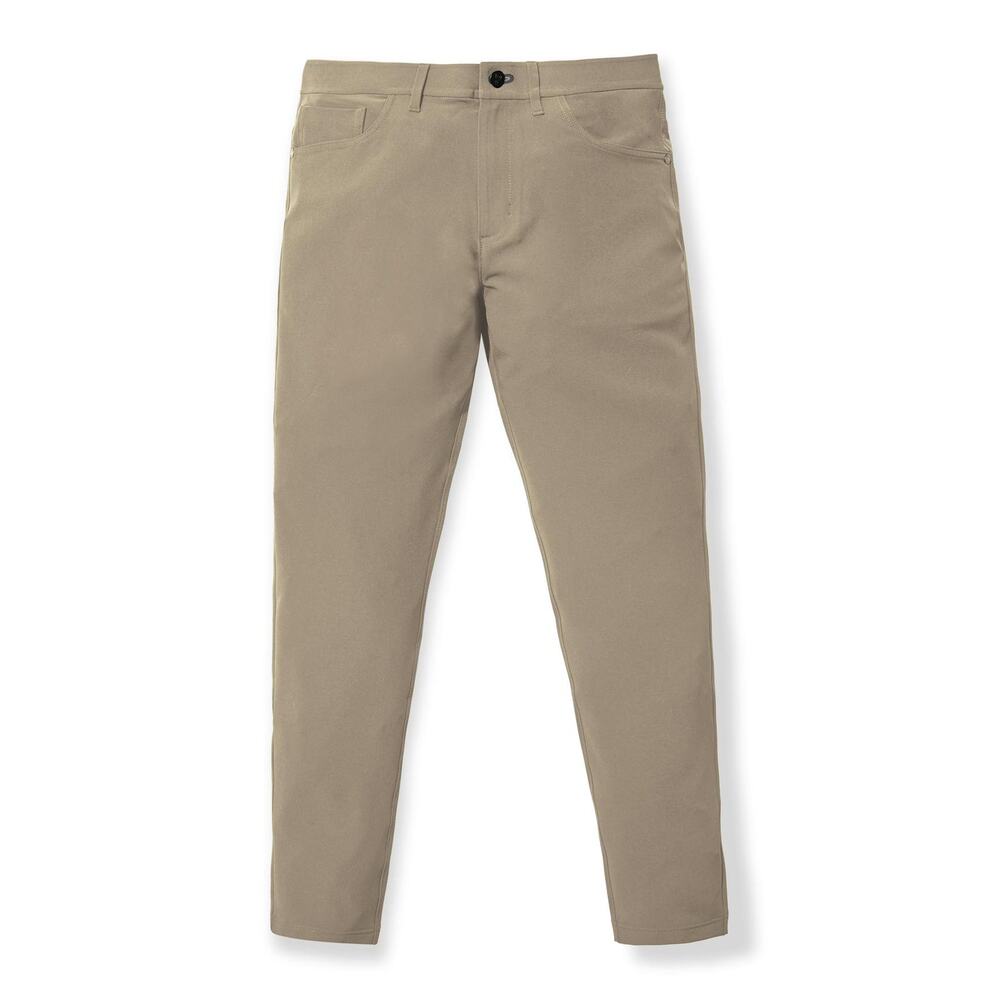 Public Rec Workday Pant Slim in Dark Khaki 34W 36L Comfy Business Office Pants